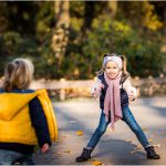 Buntes Mama-Kinder-Shooting